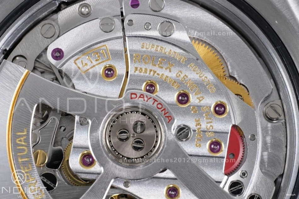 VSF Edition Daytona Black on V2 (Weighted) Strap VS4131 126519 Best Oysterflex Dial Gray 1:1 1118